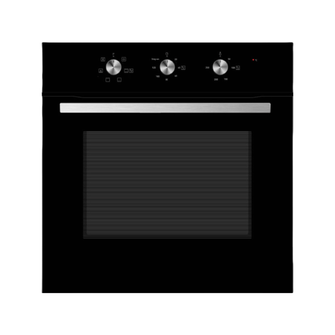 MIDEA 65M40M1-SS-60CM, Built-In Oven - Black Body